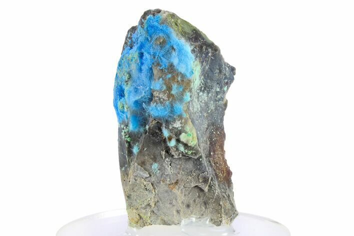 Vibrant Blue Cyanotrichite - China #277275